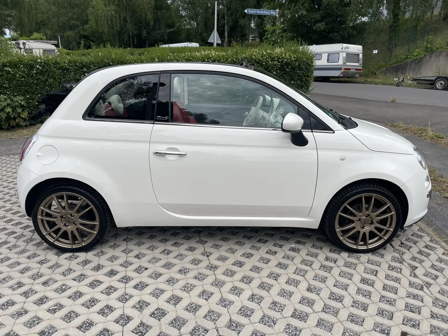 Fiat 500C 500 C 1.2 Lounge Weiß - 2