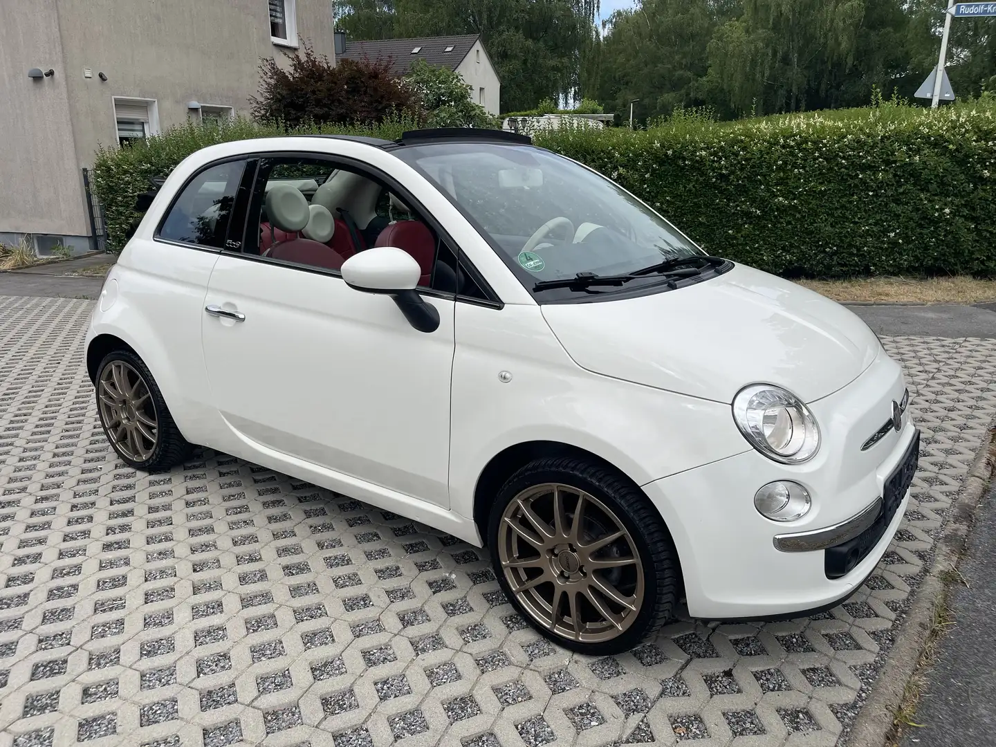 Fiat 500C 500 C 1.2 Lounge Weiß - 1