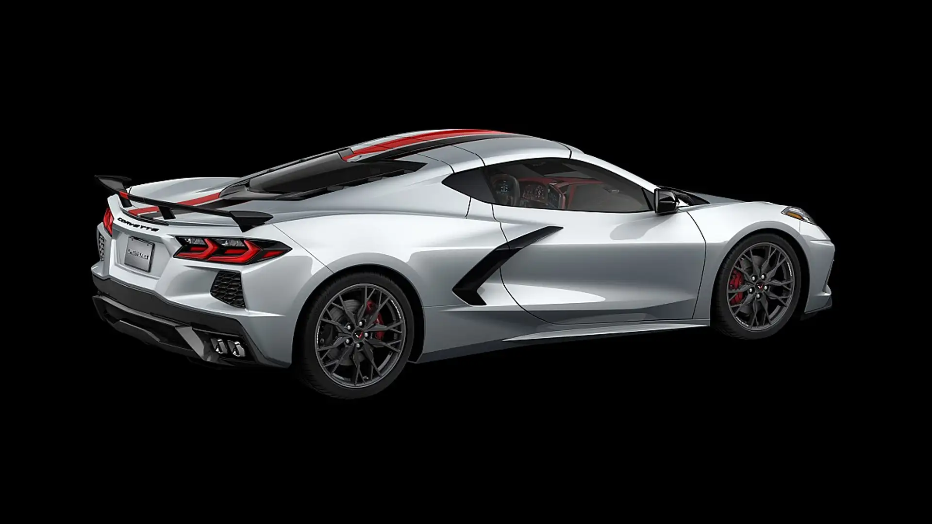 Chevrolet Corvette C8 Stingray Coupe 3LT Z51 6,2 L V8 AT RWD | MY2... Silber - 2