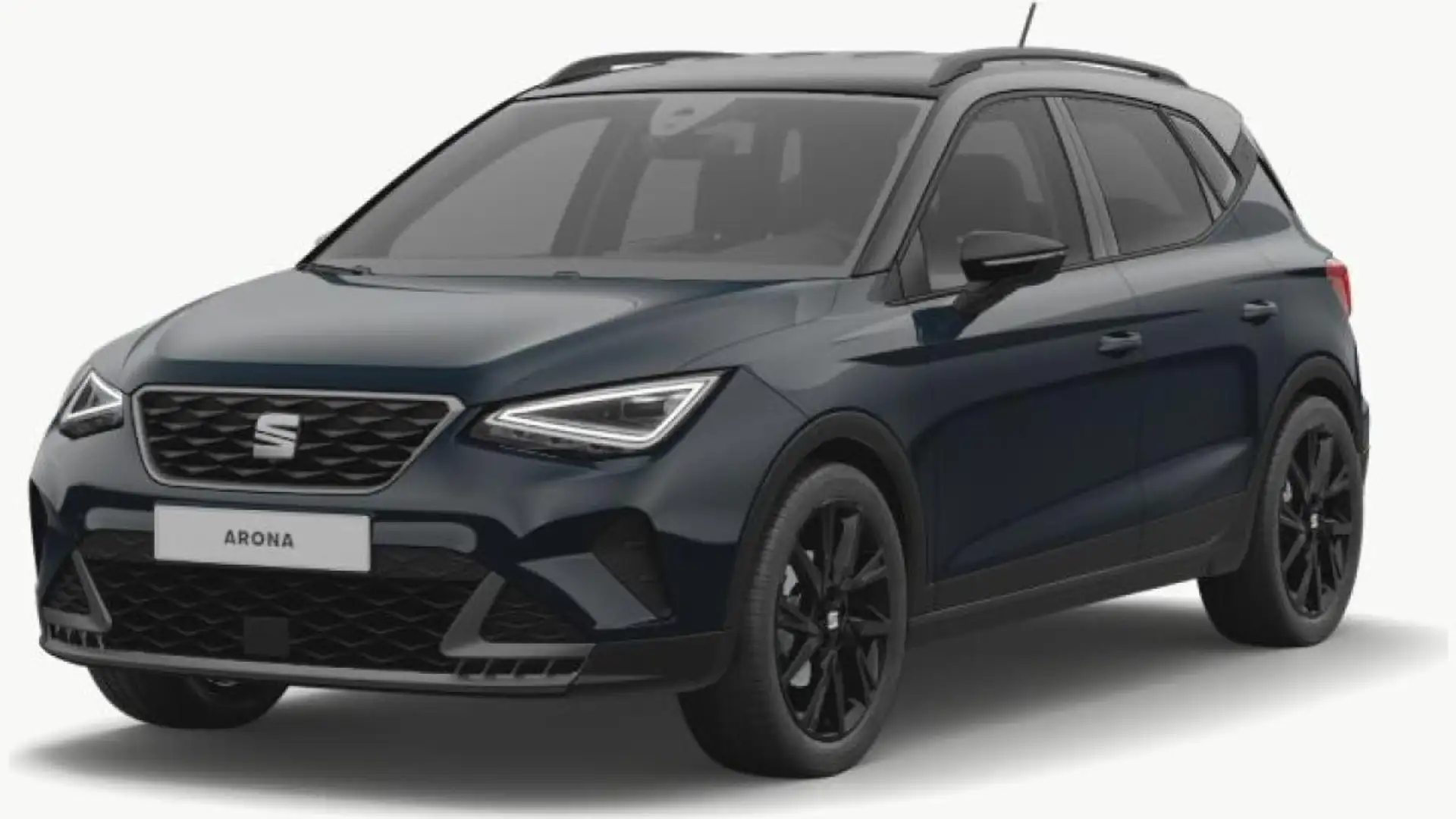 SEAT Arona FR Black Edition 1.0 TSI 116 PS 7-Gang-DSG Blau - 2