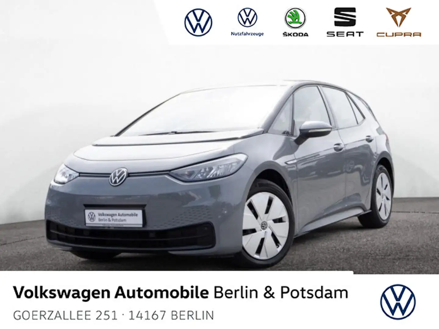 Volkswagen ID.3 Pro Performance Navi Klima PDC LED Gris - 1