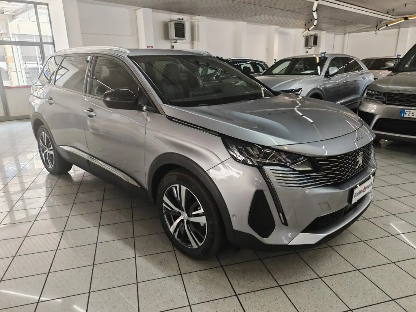Peugeot 5008 BlueHDi Allure Pack 7 POSTI IVA ESP LUCE AMBIENTE Plateado - 1