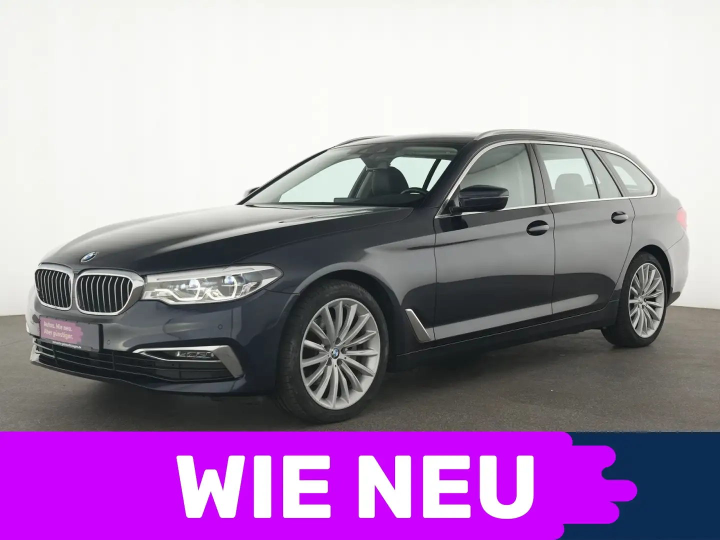 BMW 520 d Luxury Line Harman|Pano|Navi|HeadUp|LED|SHZ Blue - 1