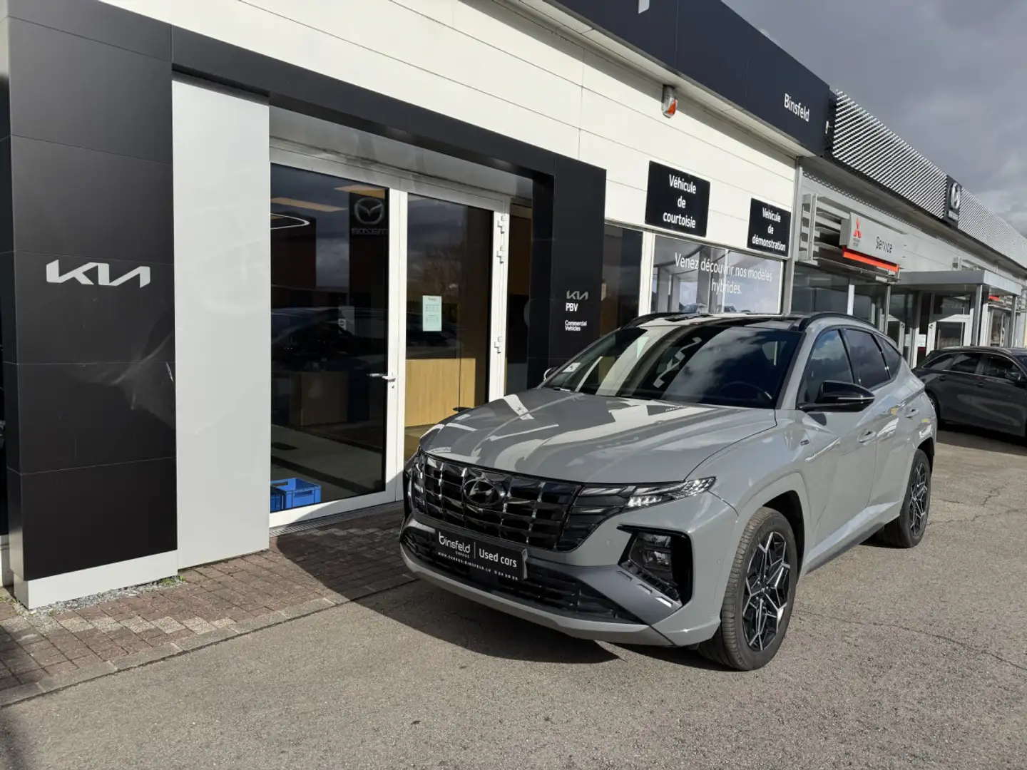 Hyundai TUCSON PHEV 1.6 T-GDi 4WD Shine N-Line Gris - 1