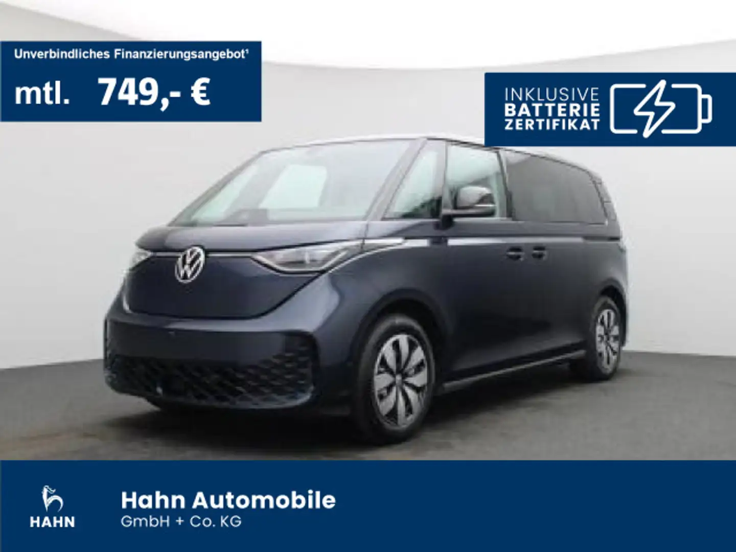 Volkswagen ID. Buzz PRO 210KW 6SITZER AHK ACC IQ AREAVIEW Blau - 1