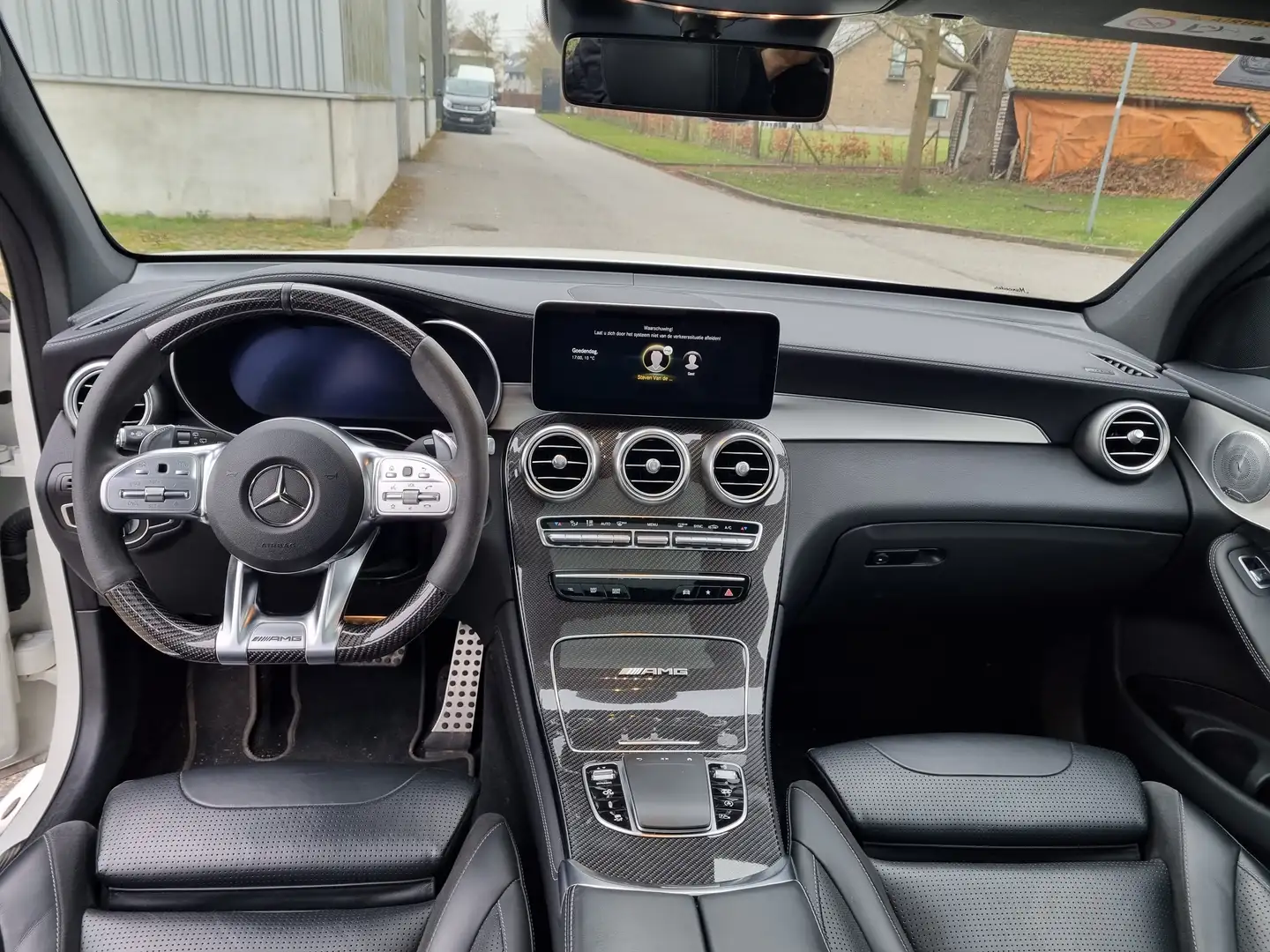 Mercedes-Benz GLC 63 AMG - FACELIFT - LICHTE VRACHT - DEALER ONDERHOUDEN Blanc - 2