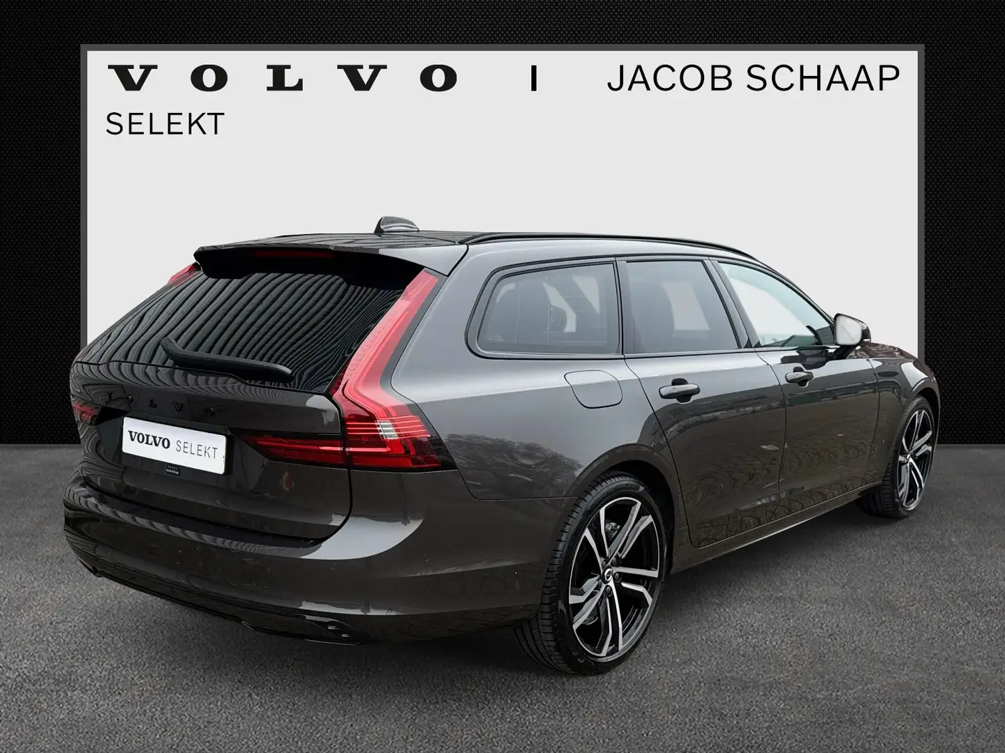 Volvo V90 T6 350 PK Plug-in hybrid AWD Ultimate Dark / Lucht Šedá - 2