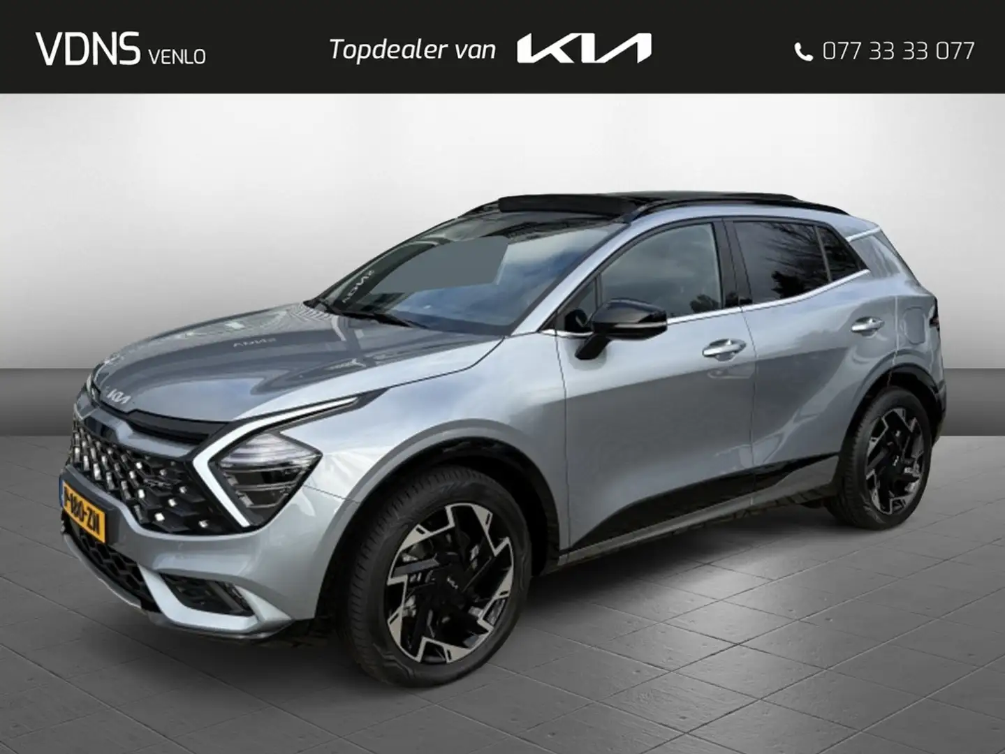 Kia Sportage 1.6 T-GDI PHEV GT Line!! 1ste eigenaar Grijs - 1
