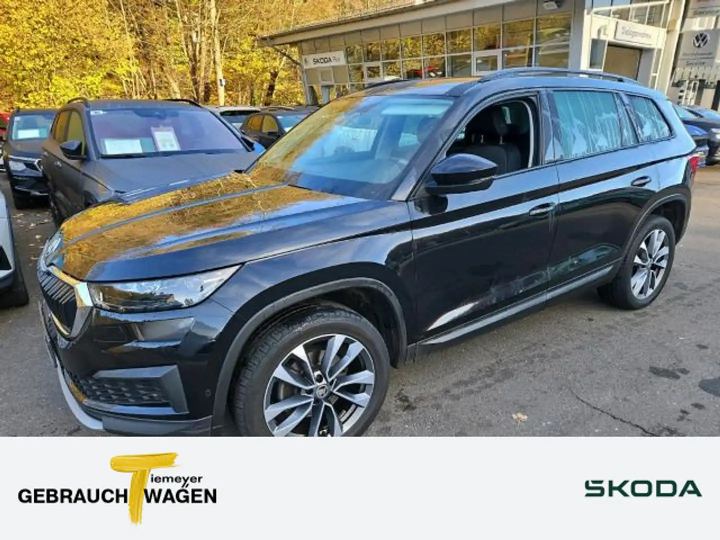 Skoda Kodiaq 2.0 TDI DSG 4x4 FACELIFT LM19 ST.HEIZ AHK Schwarz - 1