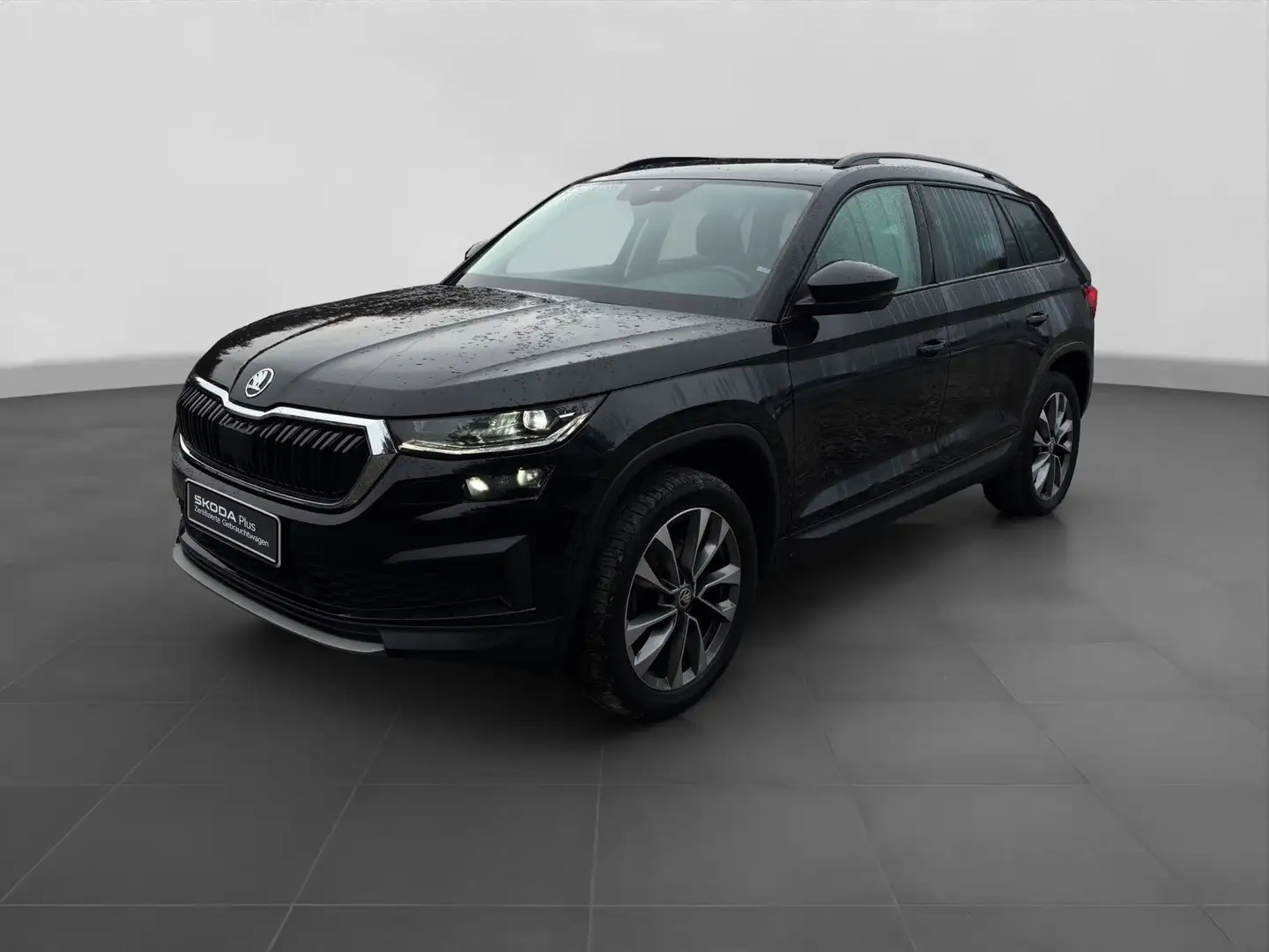 Skoda Kodiaq 2.0 TDI DSG 4x4 FACELIFT LM19 AHK STANDHZ Schwarz - 2