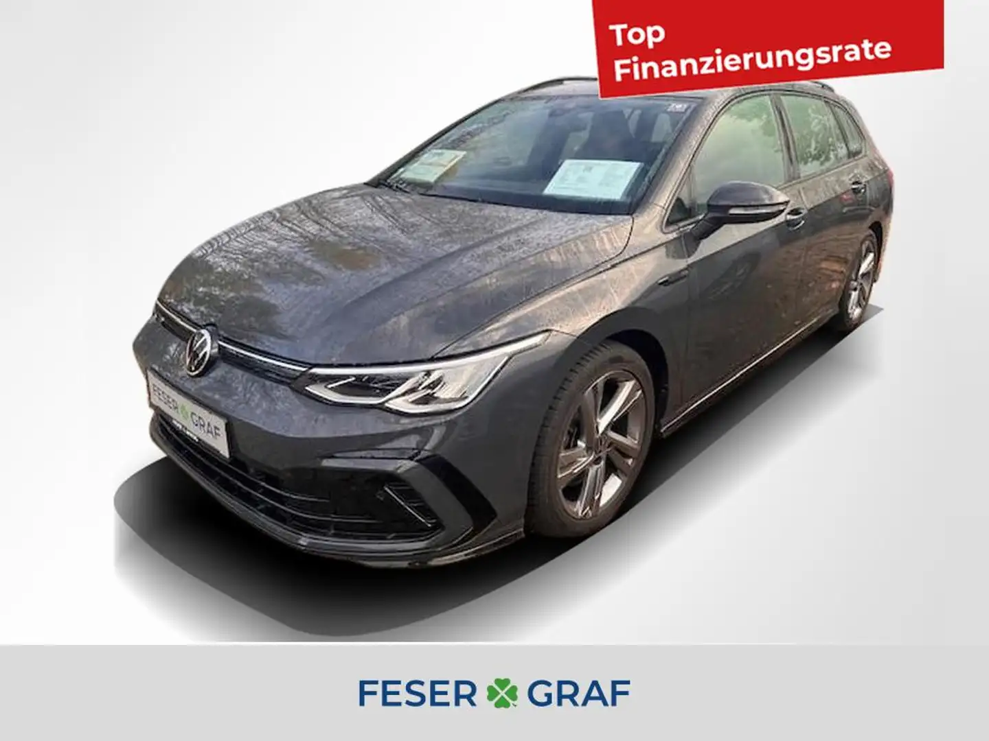 Volkswagen Golf VIII Variant 2.0 TDI R-Line DSG/LED/ACC/AHK/Navi Grau - 1