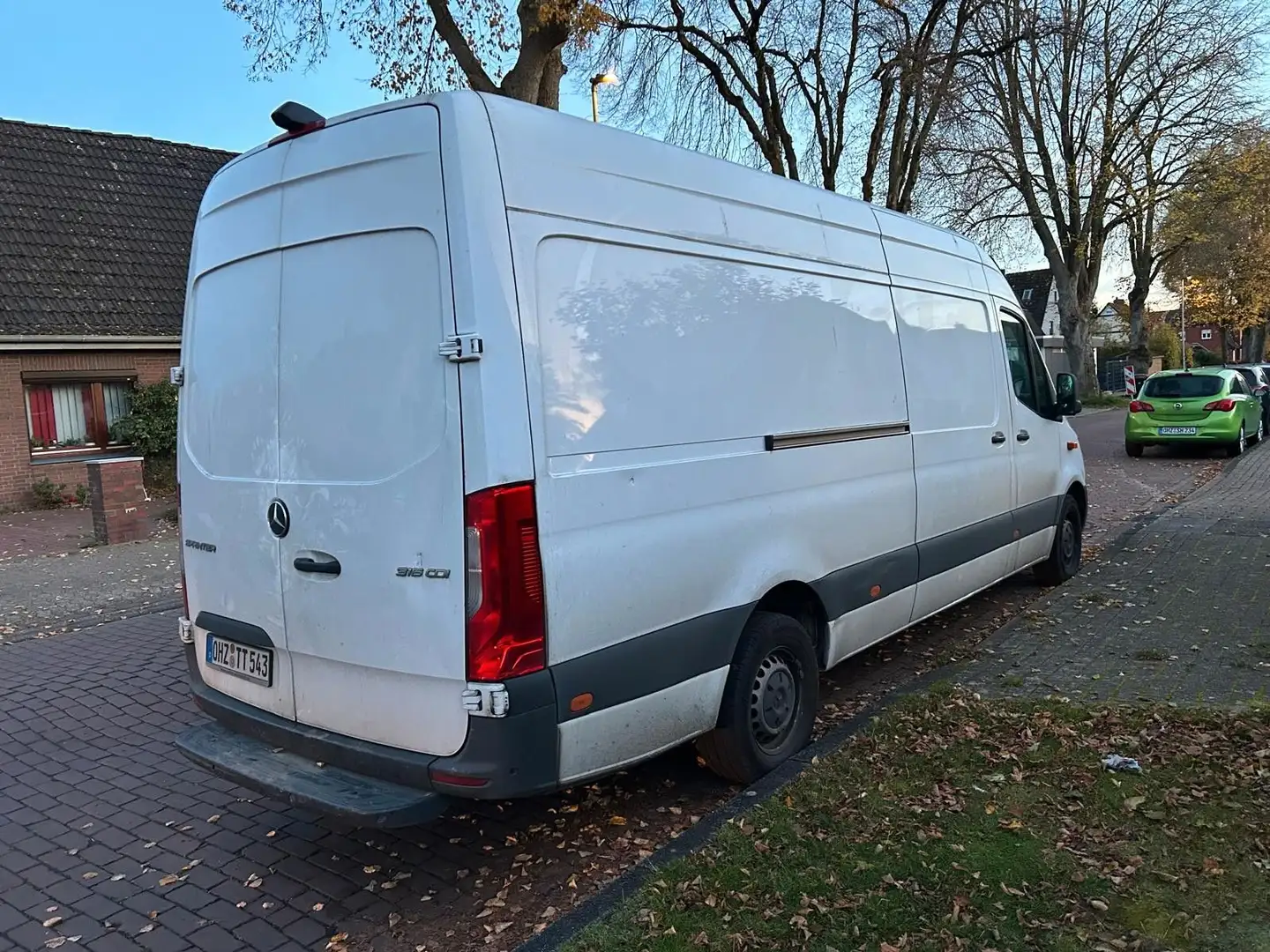 Mercedes-Benz Sprinter III Kasten 316 CDI RWD Maxilang Weiß - 2