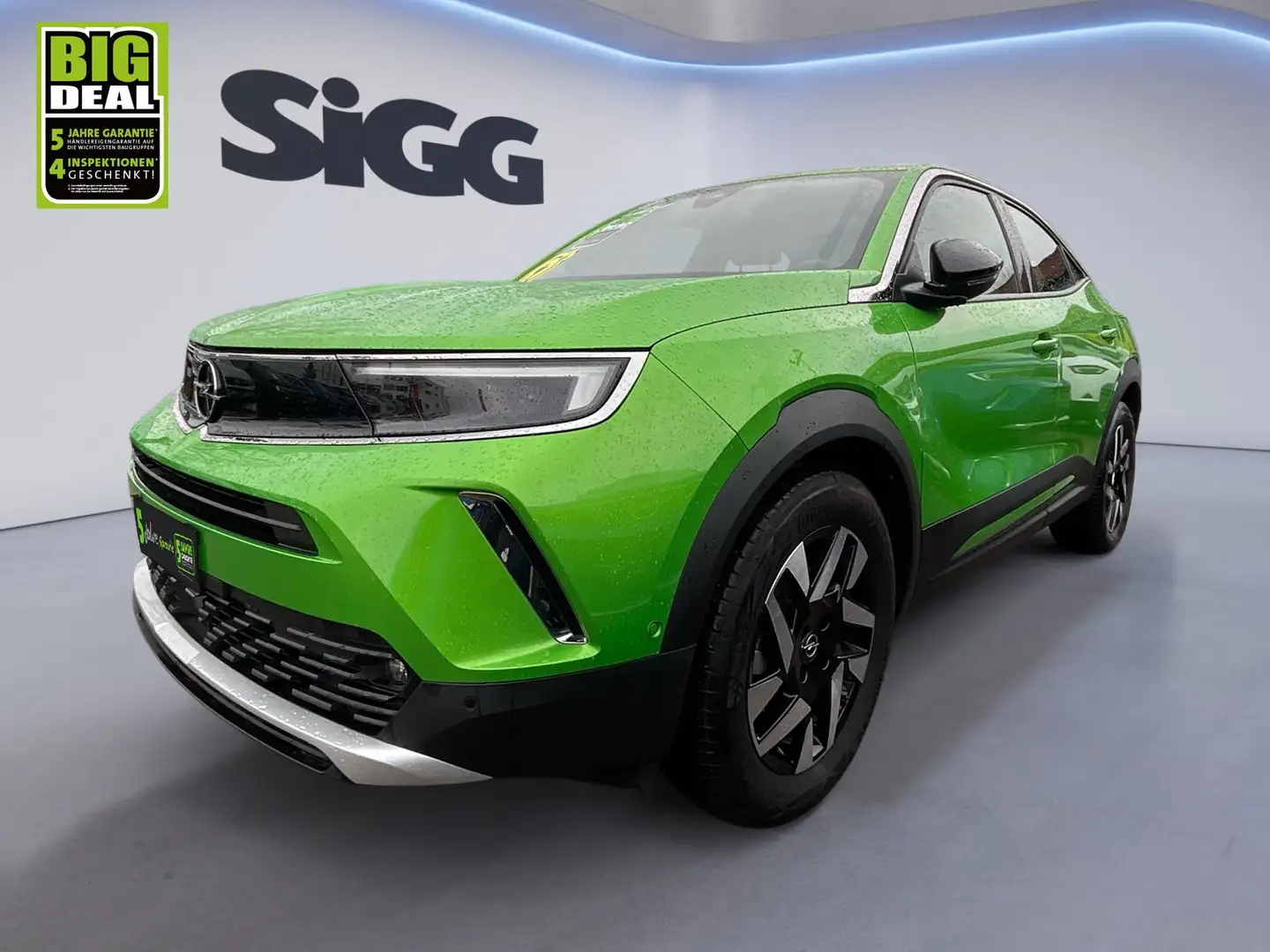 Opel Mokka-E Mokka e Elegance inkl. Wallbox Batteriezertifikat Grün - 2