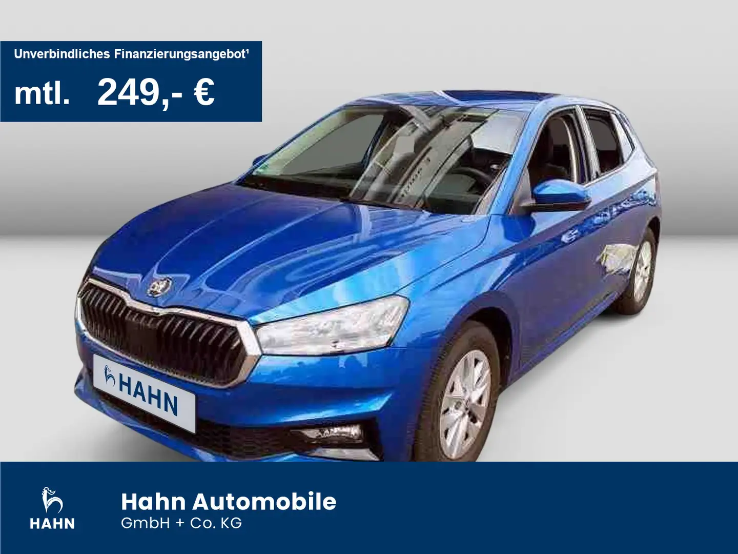 Skoda Fabia 1.0TSI Style LED App-Connect PDC v/h Sitzh Blue - 1