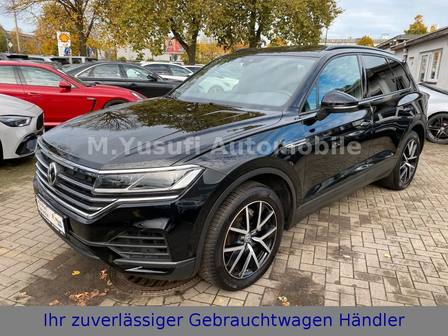 Volkswagen Touareg TOUAREG 3.0 TDI 4M 210 KW  NAVI|LED|PANORAMA|AHK Noir - 1