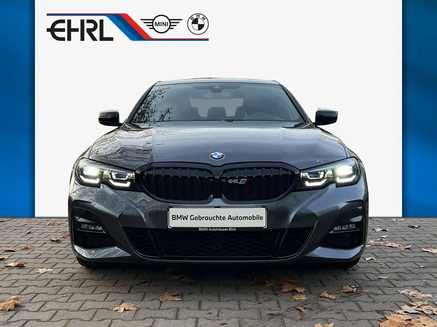 BMW 330 i M SPORT HEAD-UP GLASDACH LED SHZG. Grau - 2