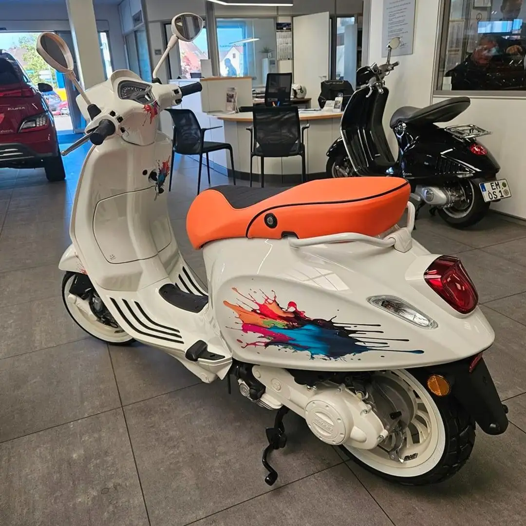 Vespa Sprint 50 Crazy Edition SONDERMODELL Biały - 2
