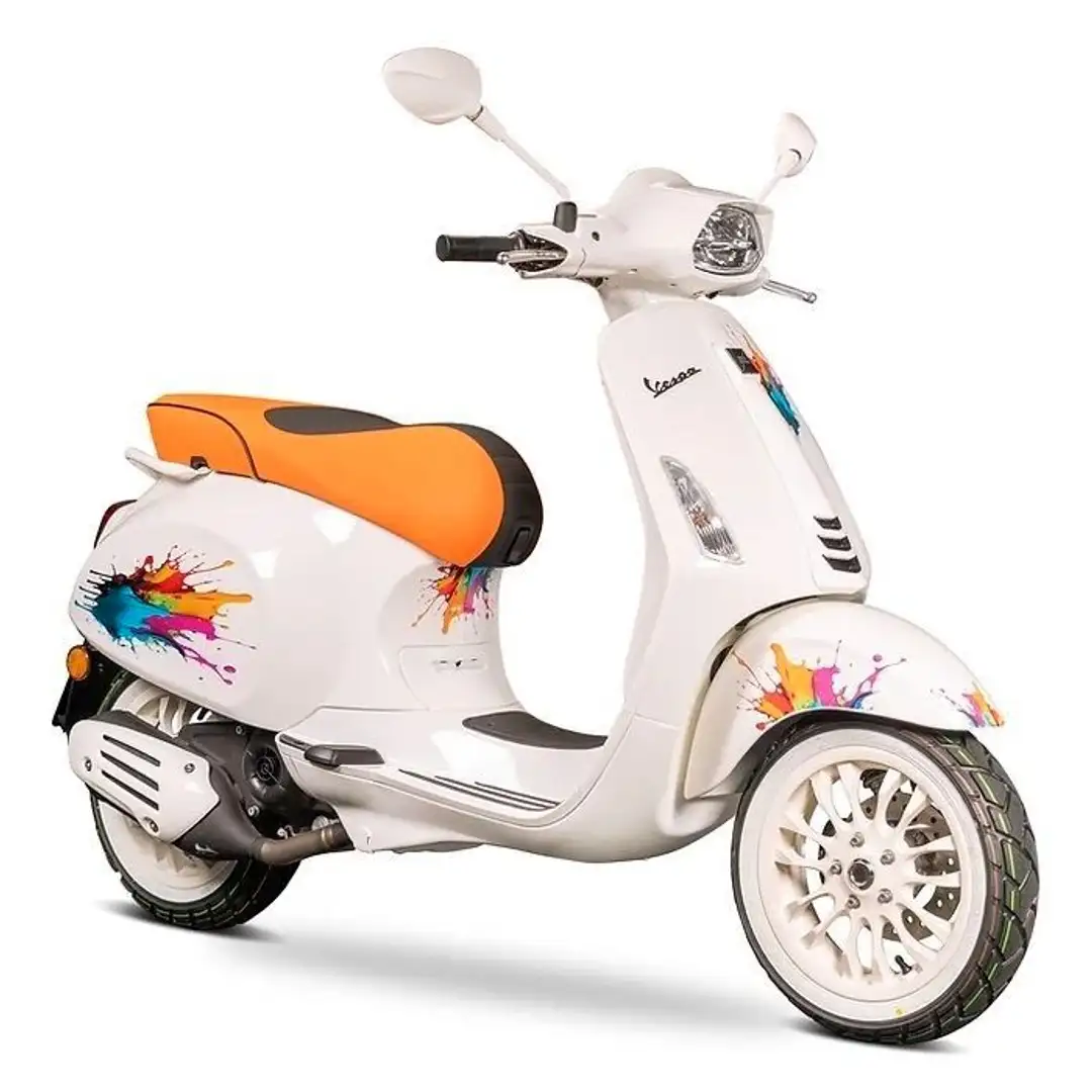 Vespa Sprint 50 Crazy Edition SONDERMODELL Biały - 1