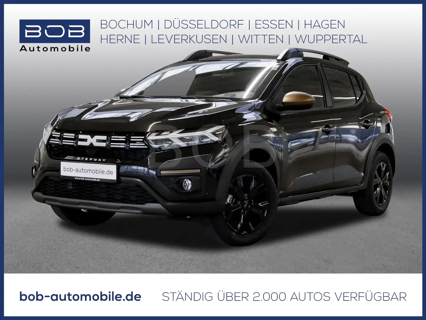 Dacia Sandero Stepway Extreme TCe 110 SD NAVI SHZ PDC Schwarz - 1