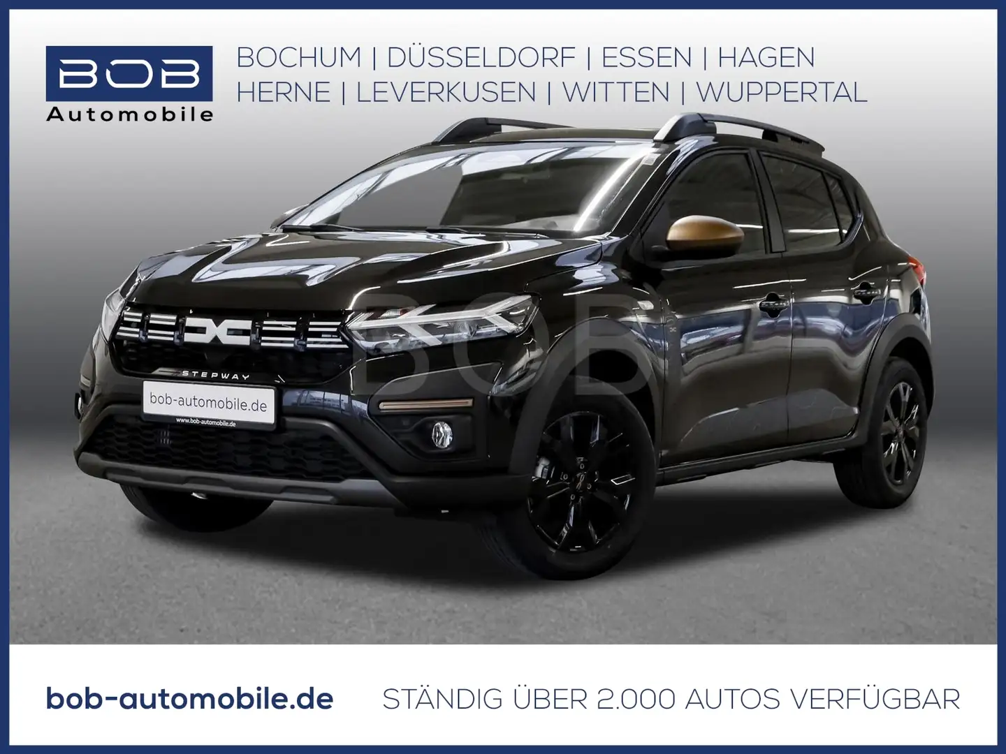 Dacia Sandero Stepway Extreme TCe 110 SD NAVI SHZ PDC Schwarz - 1