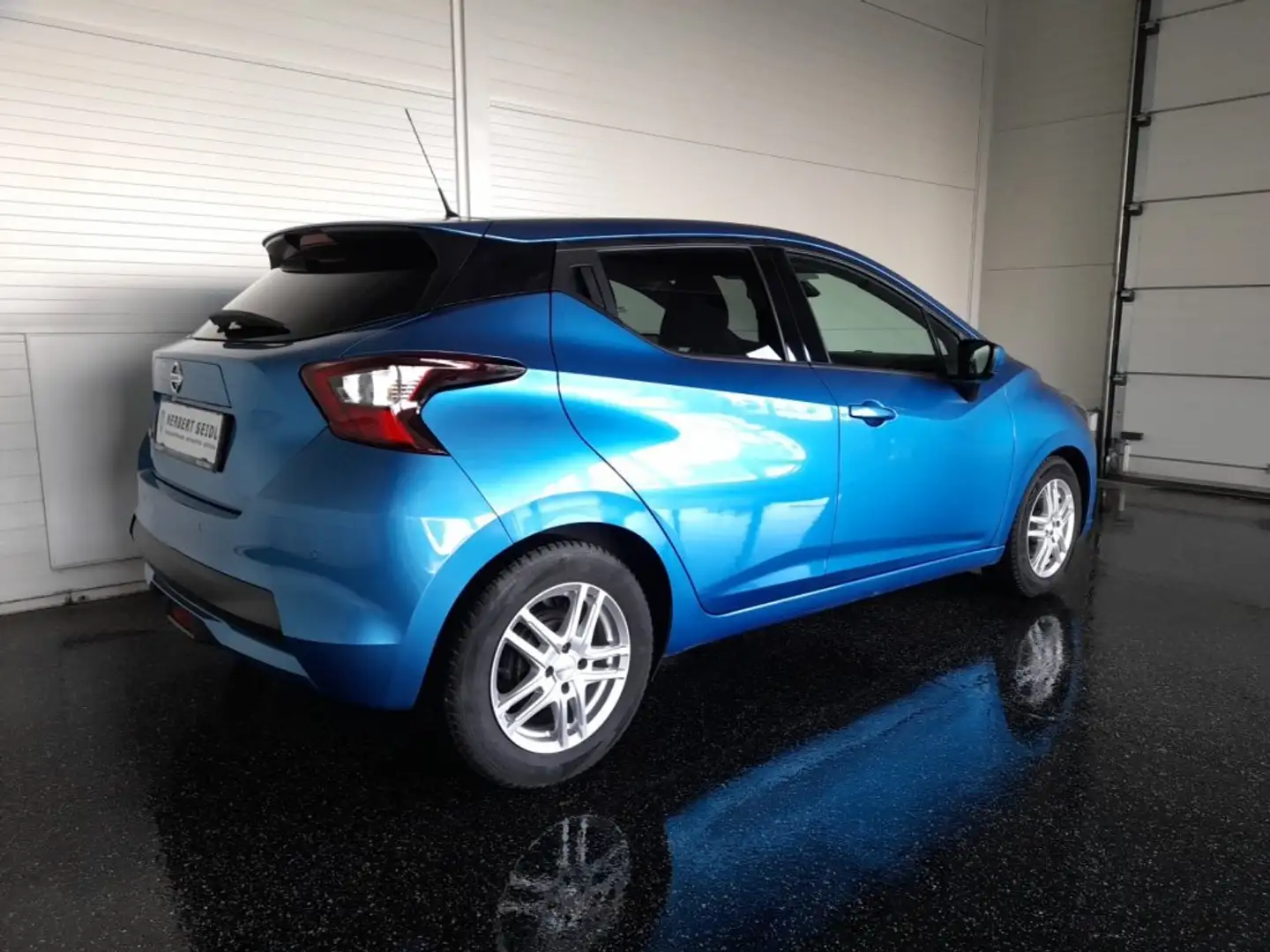 Nissan Micra Micra *ALU / KLIMA / APP CONNECT / KAMERA / TEMPOMAT / SITZHEIZUNG* Blau - 2