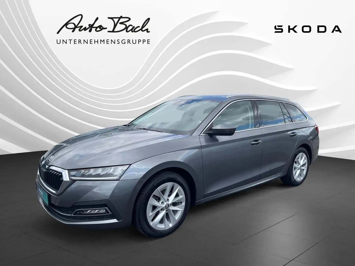 Skoda Octavia Combi Style 2.0 TDI DSG Grau - 1