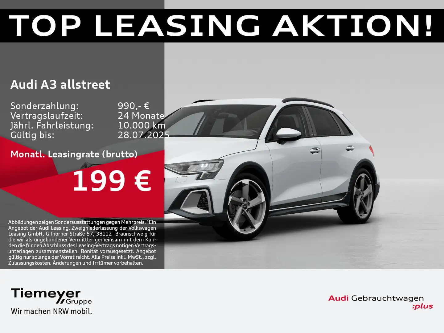 Audi A3 35 TFSI ACC AHK KAMERA NAVI+ LM19 Blanco - 1
