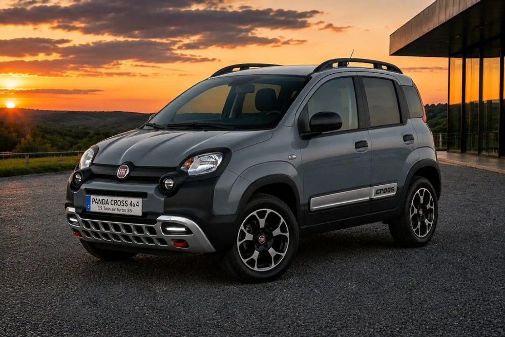 Fiat Panda Cross 4x4 Grau - 1