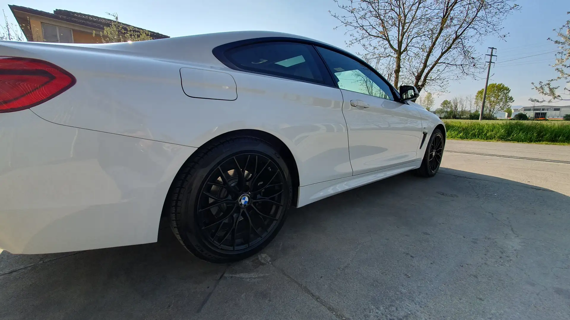BMW 420 Serie 4 F32 2017 Coupe420d Coupe xdrive Msport Bianco - 2
