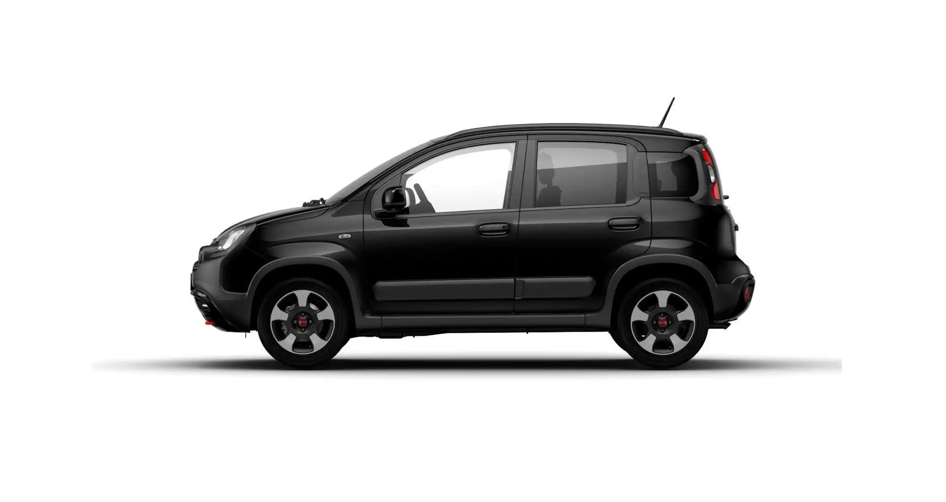 Fiat Panda Hybrid Cross | Airco | Bluetooth Dakrails | LED | Zwart - 2