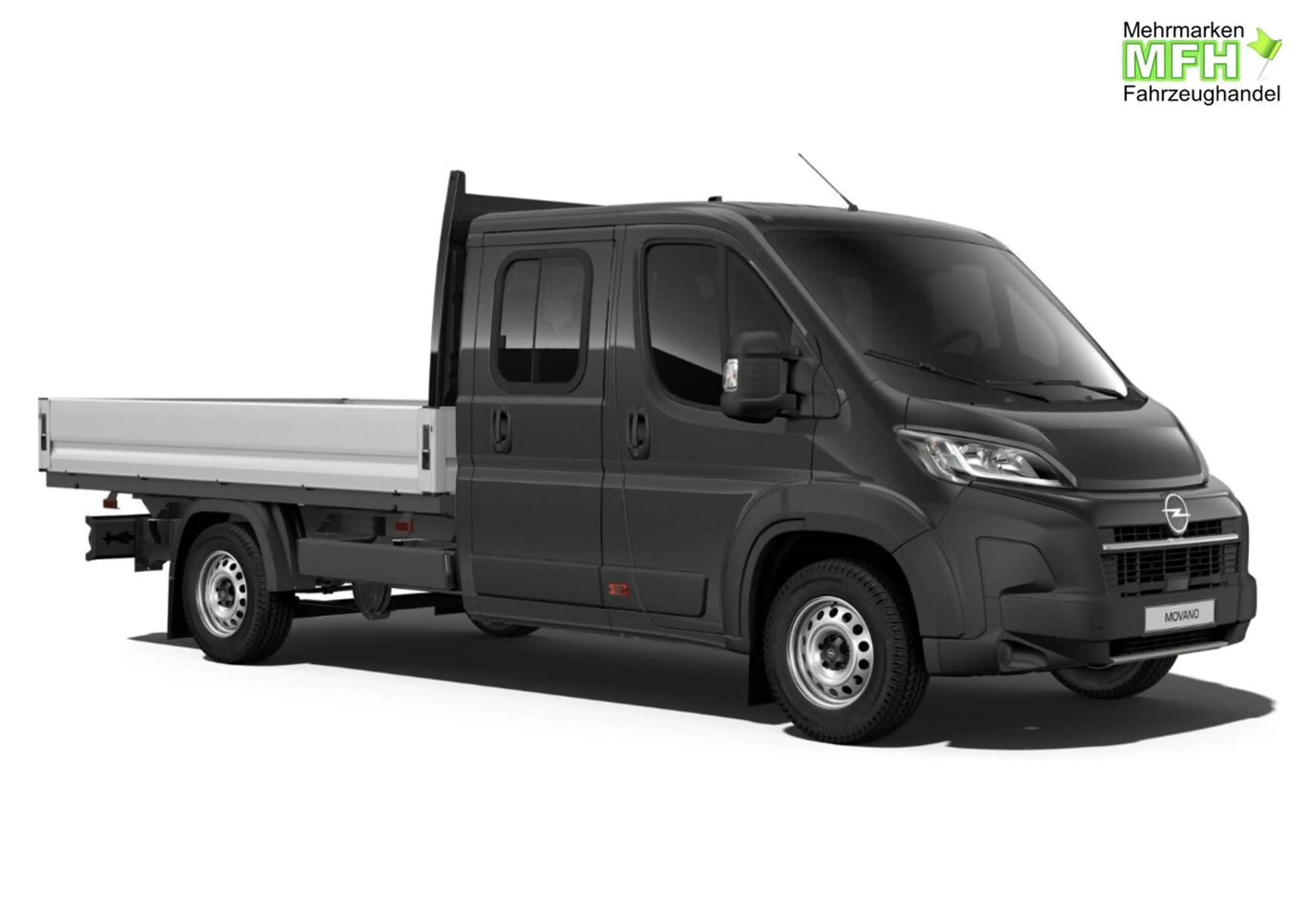 Opel Movano Pritsche DoKa 35+ AT8 L4 AHK AppleC Kam 132 kW ... — photo 3