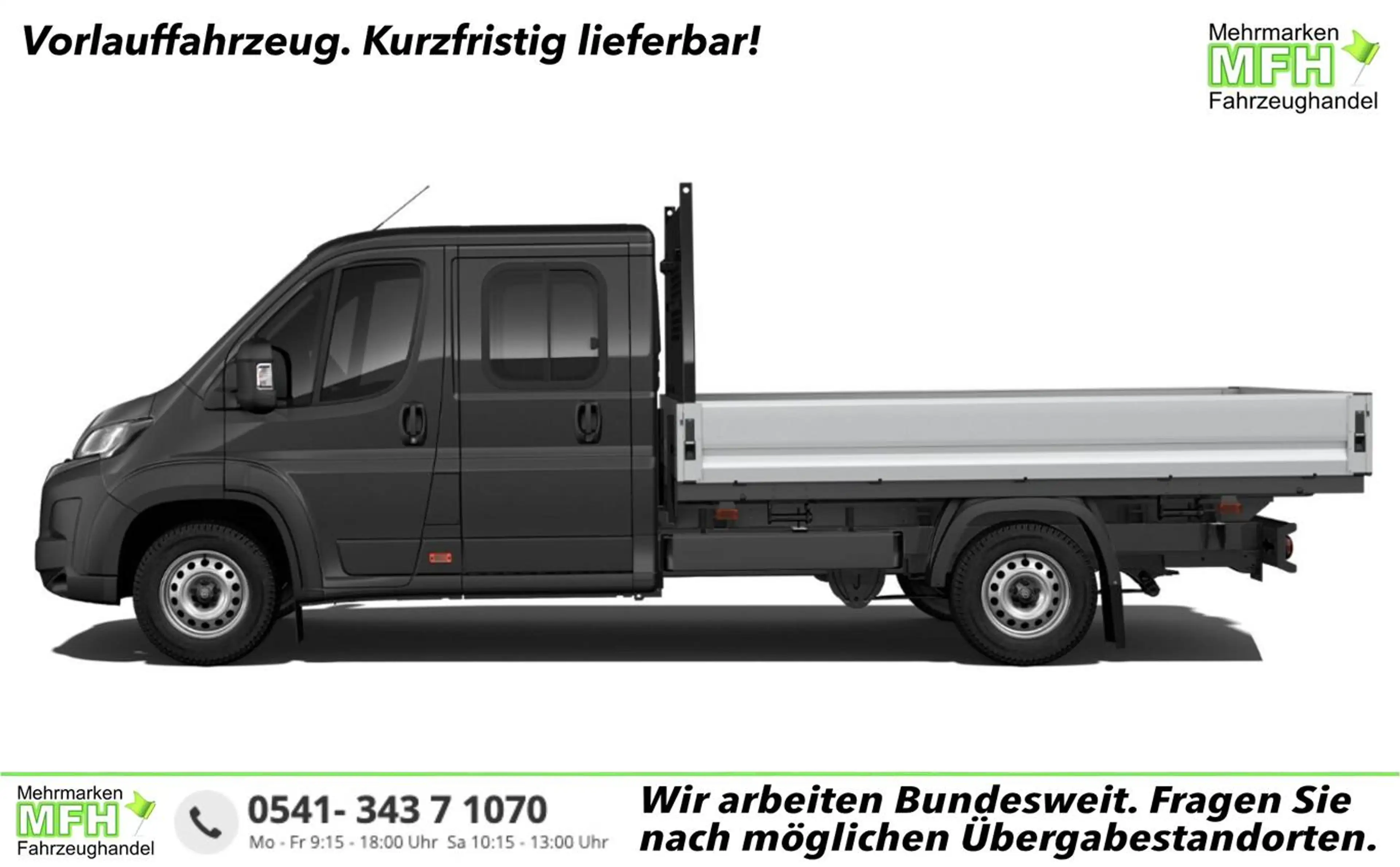 Opel Movano Pritsche DoKa 35+ AT8 L4 AHK AppleC Kam 132 kW ...