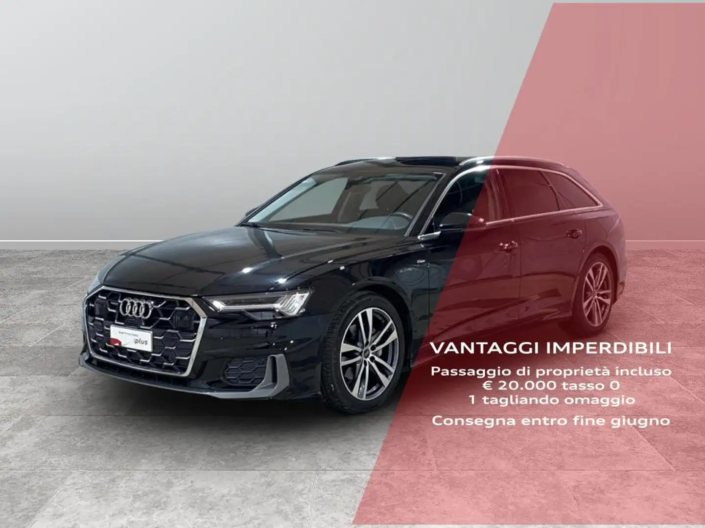 Audi A6 Avant 40 2.0 tdi mhev 12V S line edition quattro Zwart - 1