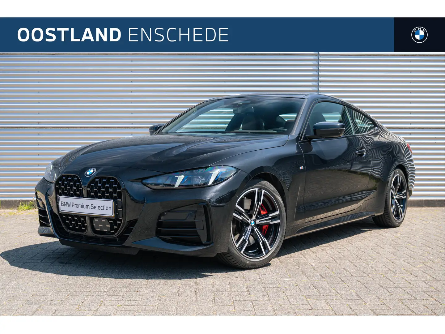 BMW 420 4 Serie Coupé 420i High Executive M Sport Automaat Noir - 1