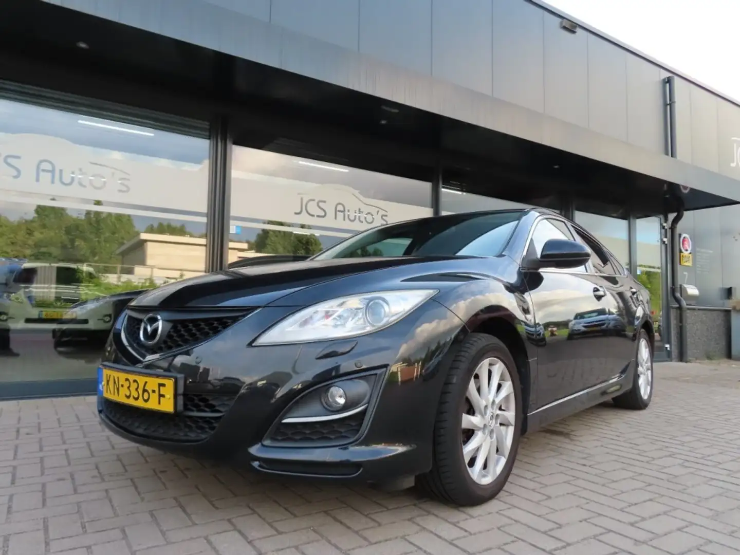 Mazda 6 2.0 Business+ Ecc Cruise 2x Pdc Trekhaak 2011 Zwart - 1