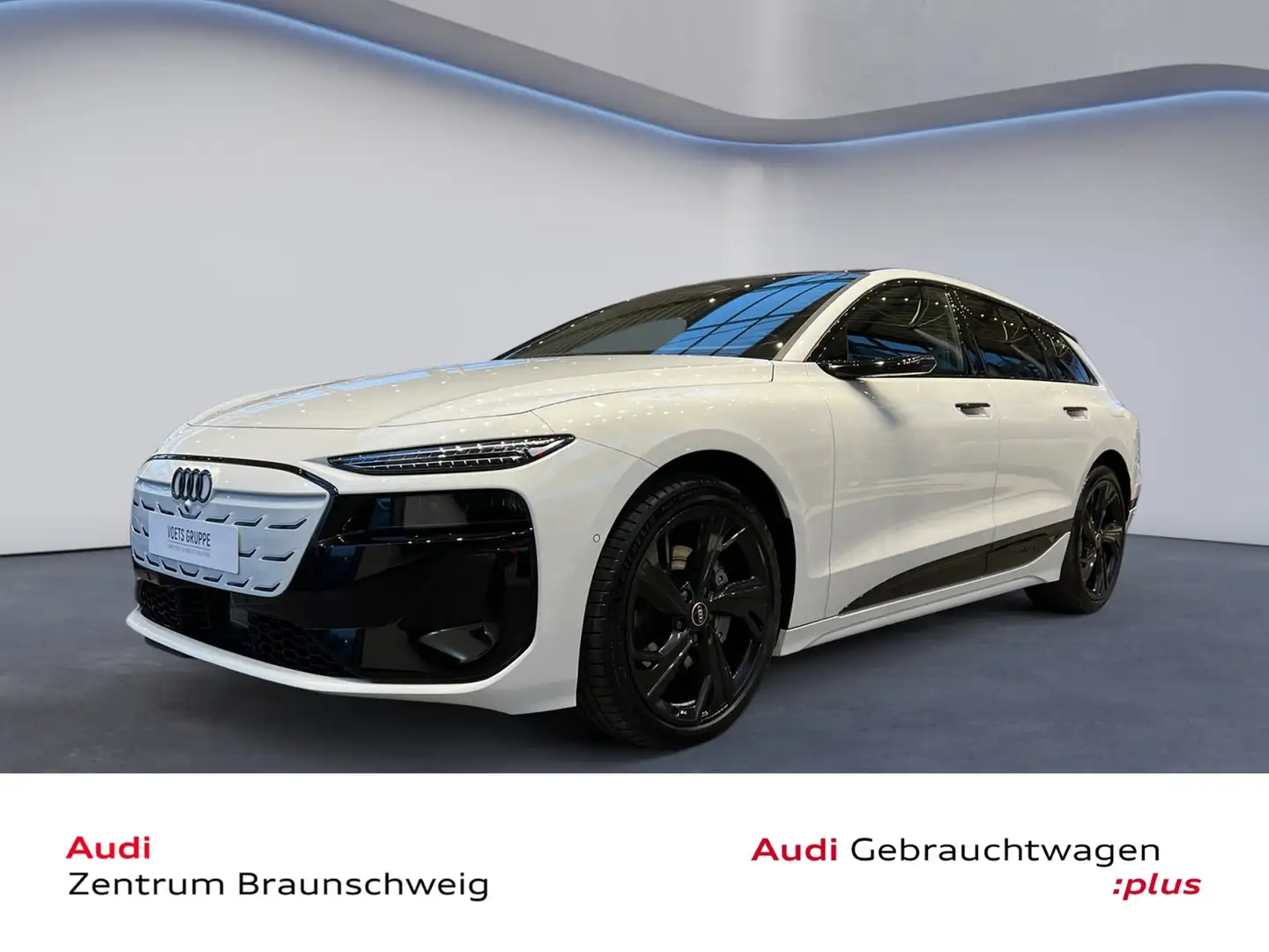 Audi A6 Avant e-tron performance S line MMI PRO+PANO Weiß - 1