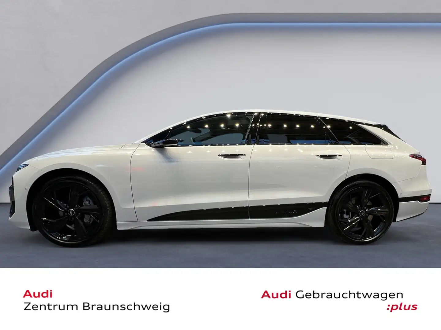 Audi A6 Avant e-tron performance S line MMI PRO+PANO Weiß - 2