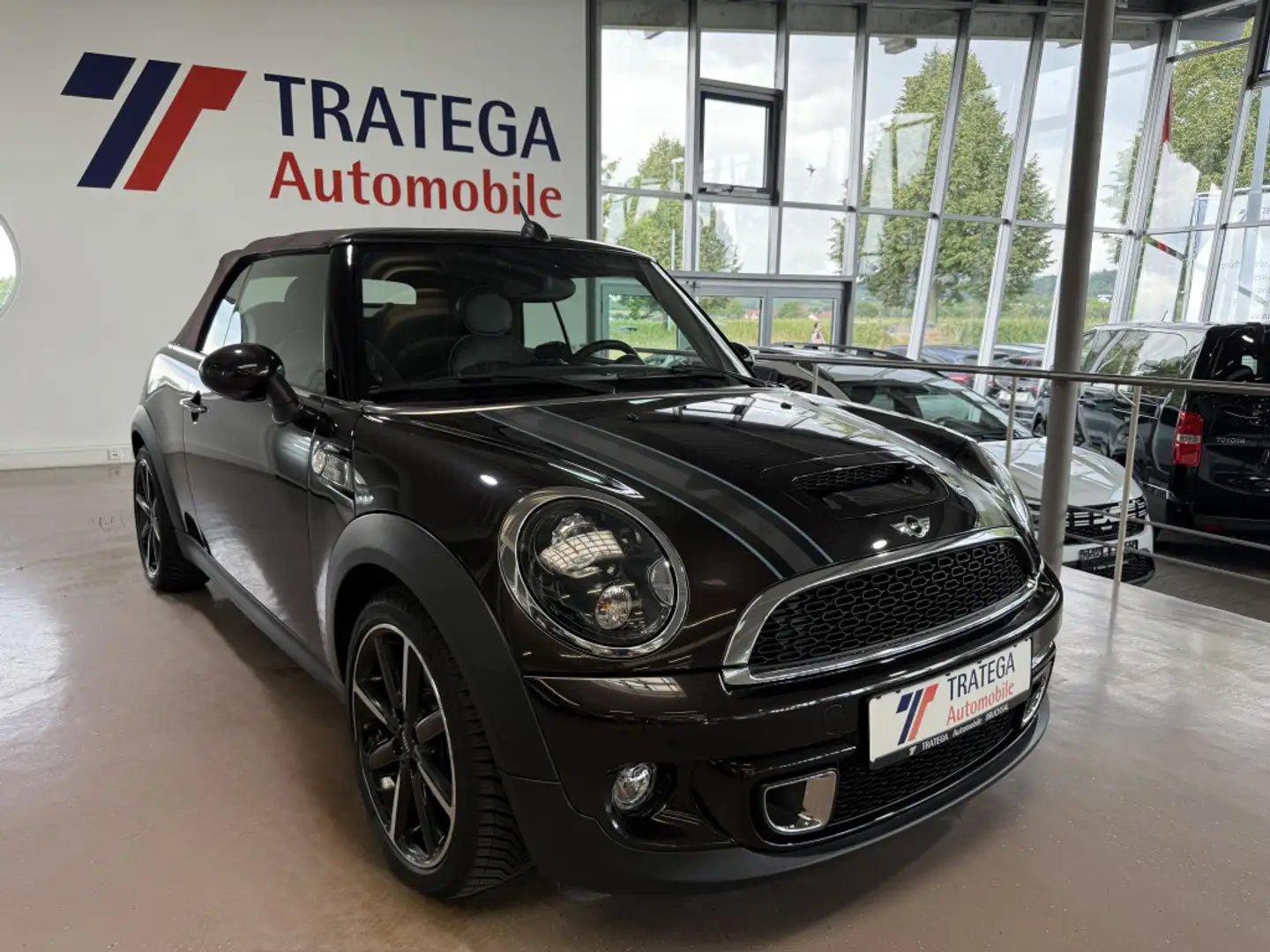 MINI Cooper S Cabrio Sondermodell Highgate Navi Leder Brązowy - 1