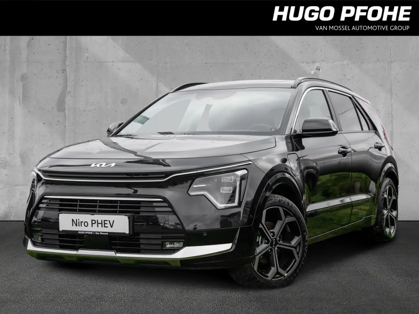 Kia Niro PHEV Autom. Spirit LEDER ACC GD SHZ LED *SALE* Black - 1