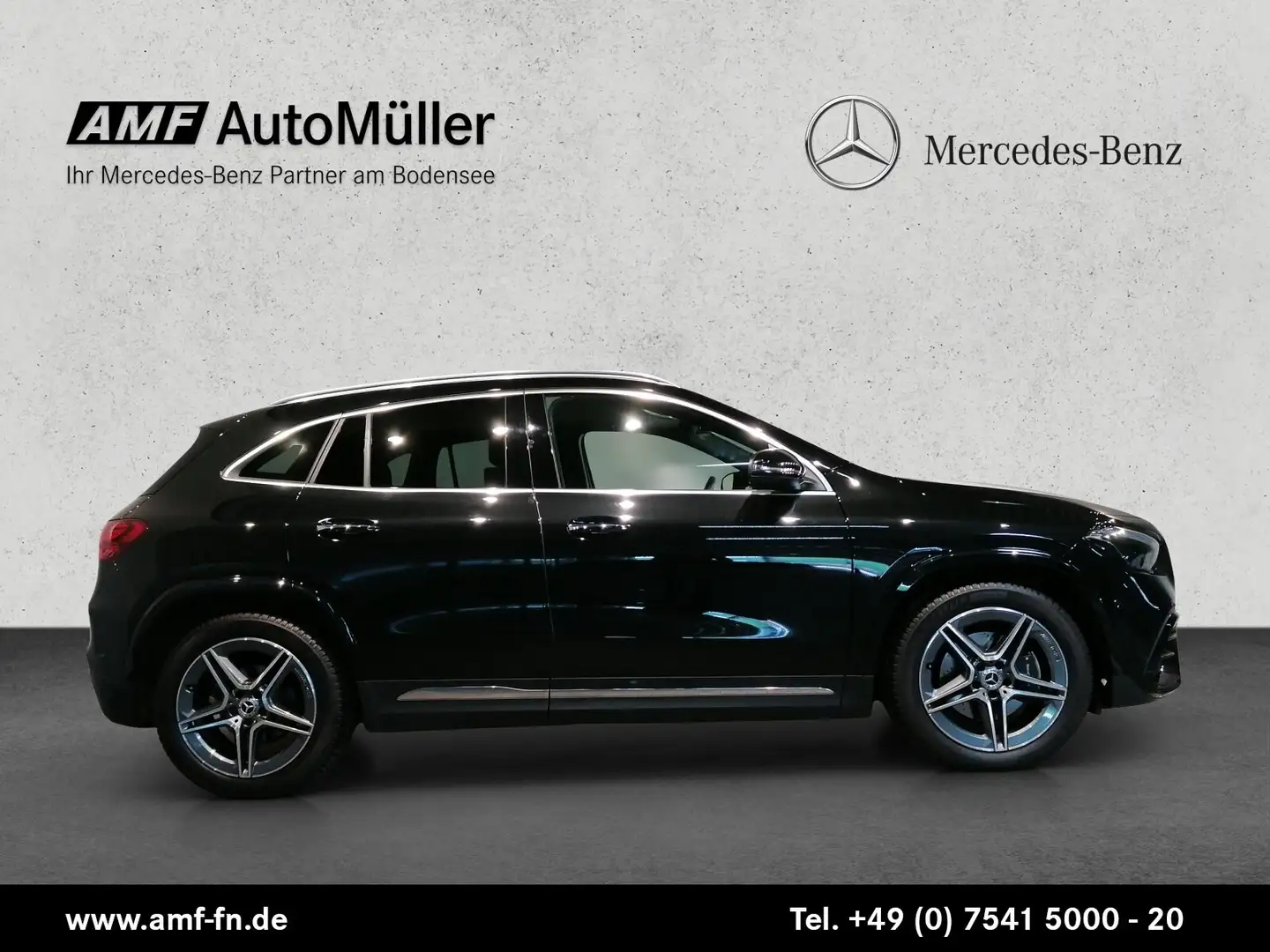 Mercedes-Benz GLA 200 GLA 200d 4M AMG-LINE AHK DISTRO RFK Schwarz - 1