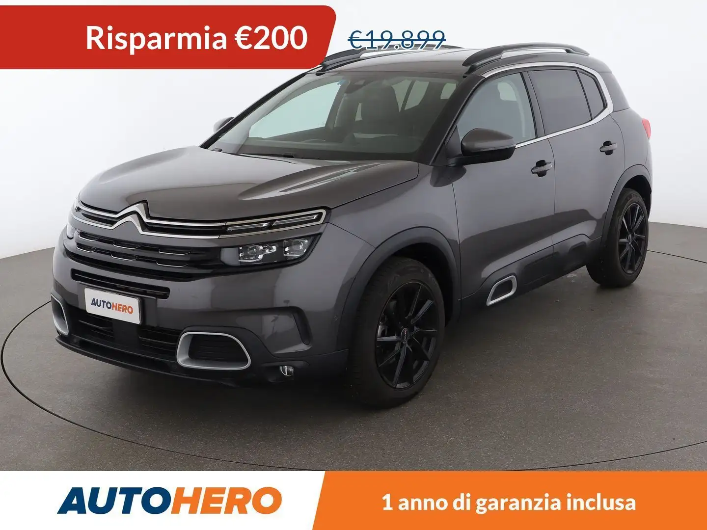 Citroen C5 Aircross 1.6 PureTech Shine 180 CV EAT8 Grigio - 1
