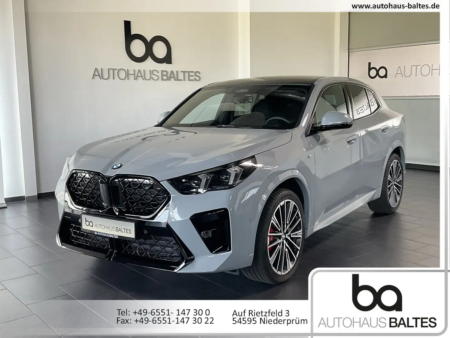 BMW X2 X2 sDrive 20i M Sport Pro 20"/Pano/Driv/Park/AHK Grau - 1