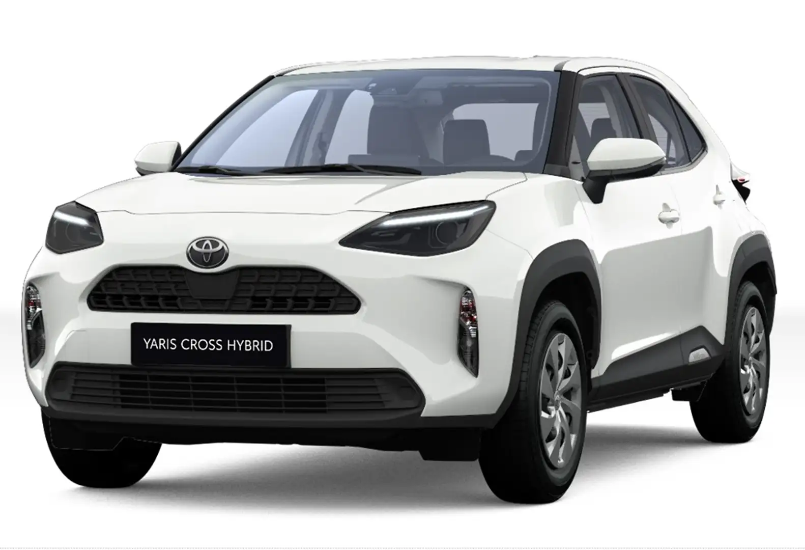 Toyota Yaris Cross 1.5 Business +R Kam+CarPlay+SHZ+LED+ Blanc - 2