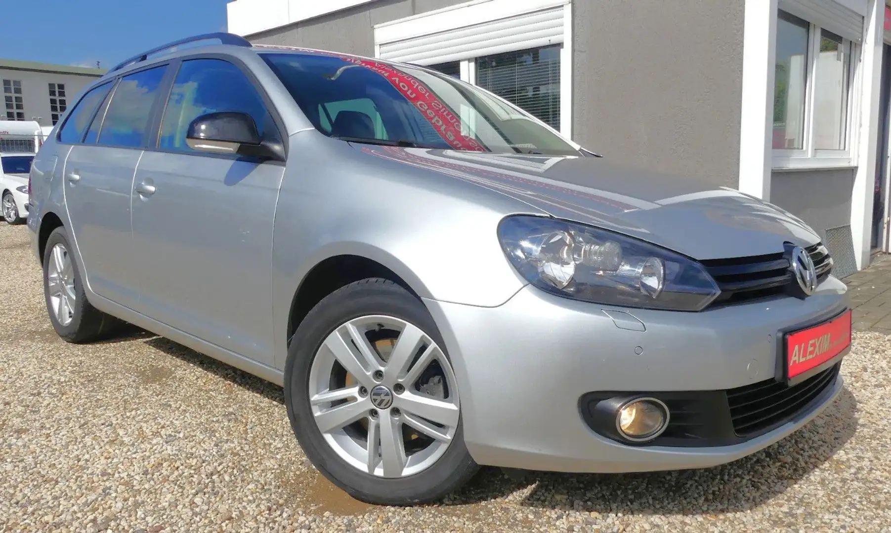 Volkswagen Golf VI Variant/AHK/SHZ/Klimaaut/PDC/Teilleder Argent - 2