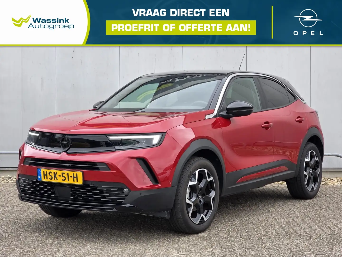 Opel Mokka 130pk Ultimate Automaat | Navigatie | Alcantara be Rood - 1