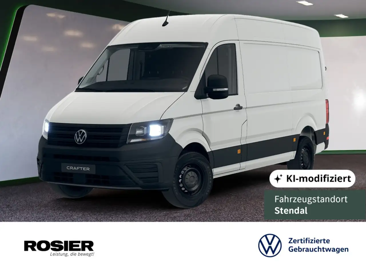 Volkswagen Crafter 35 Kasten 2,0 l AHK SPURH. KLIMA BT — photo 1 of 19