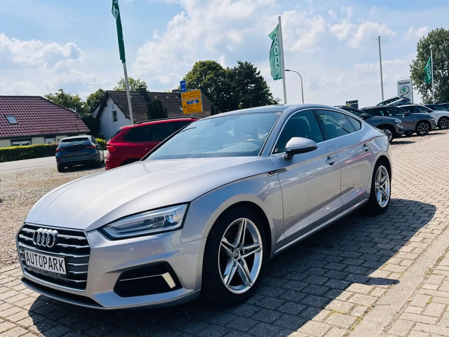 Audi A5 Sportback sport S-Line *LEDER*NAVI*Bi-XENON* Argintiu - 1
