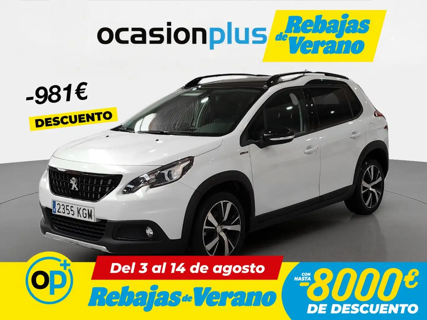 Peugeot 2008 1.6 BlueHDI S&S GT Line 120 Blanco - 1