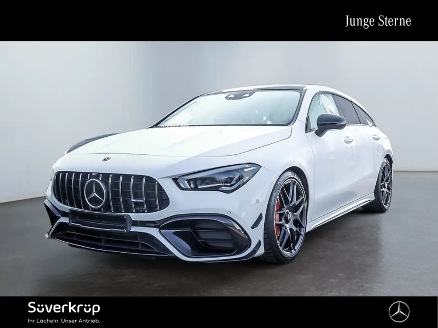 Mercedes-Benz CLA 45 AMG Shooting Brake CLA 45 S AMG 4M+ SB NIGH Blanc - 1