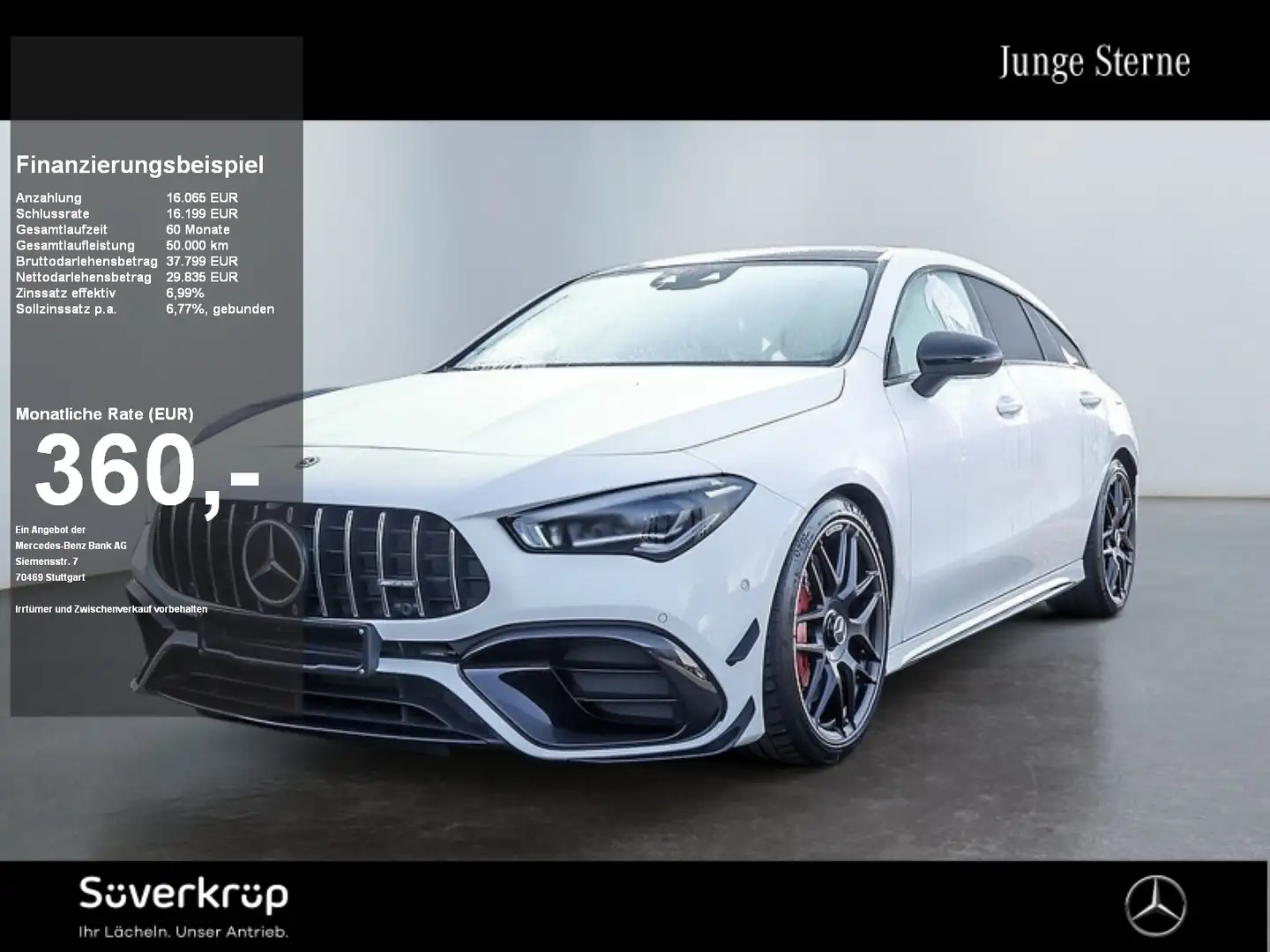 Mercedes-Benz CLA 45 AMG Shooting Brake CLA 45 S AMG 4M+ SB BURM Weiß - 1
